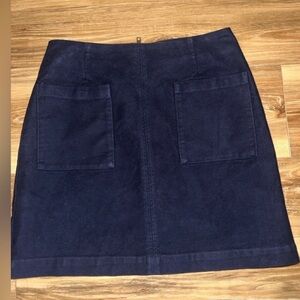 - Boden Dorchester Navy Blue Patch Pocket Mini Skirt Womens 6p. NWT